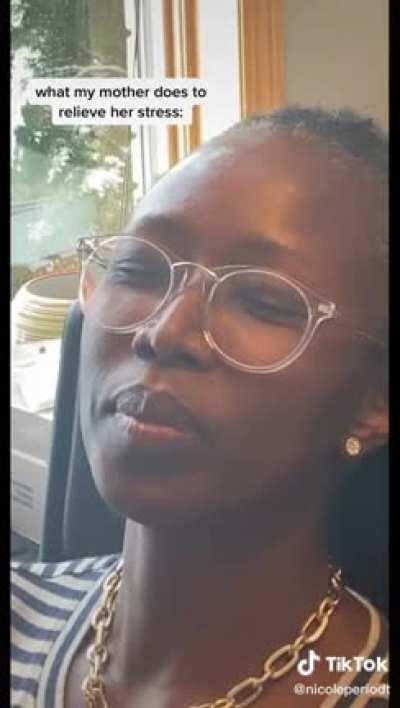 I got relaxed just from watching her