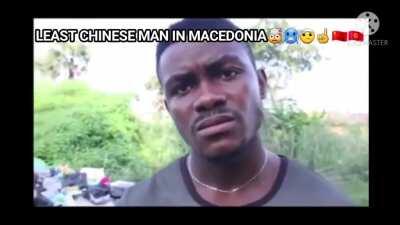 Makedonian man -> 🇰🇬 is actually a spy from 中華民國 -> 🇲🇪