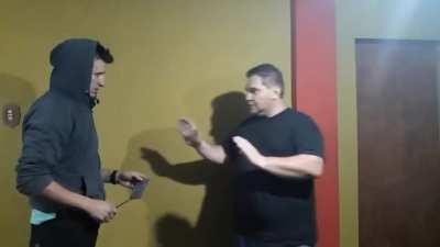 To make a self-defense video.