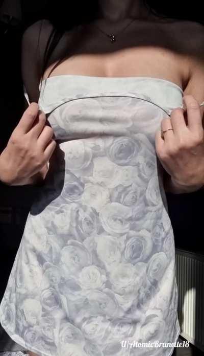 My boobs always steal the attention, but maybe you'll appreciate my ass too