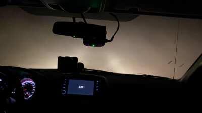 Stuck in a snowstorm ❄️