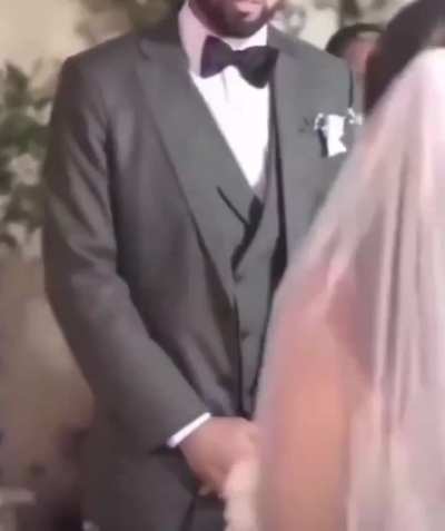 She thought that was a suitable wedding dress?