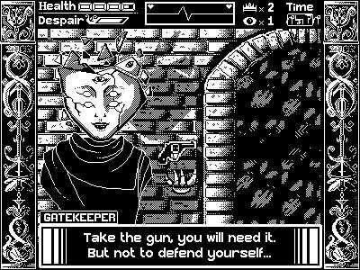 The gatekeeper awaits your answer.