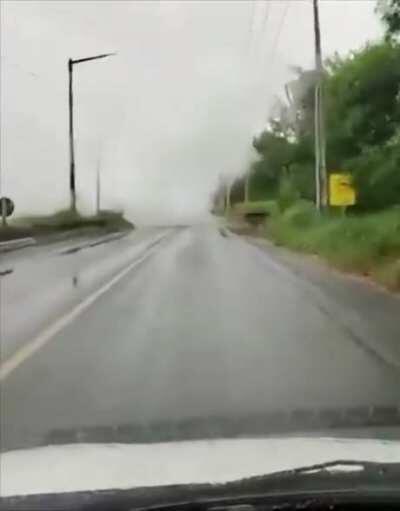 WCGW while going through the fog.