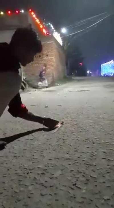 Bro forgot to turn off aimbot.