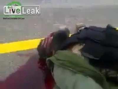 Getting out of cover is not the best idea.