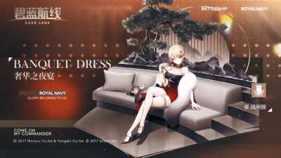 PV of the new banquet dress skins