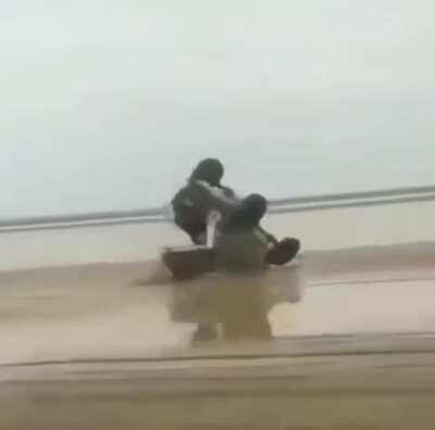 Not wearing a seatbelt