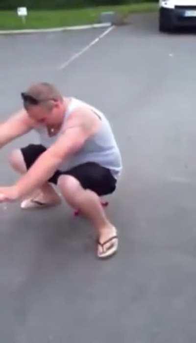 WCGW sitting on a mini table