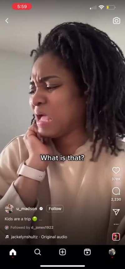 Kids will always find a way to disgust you