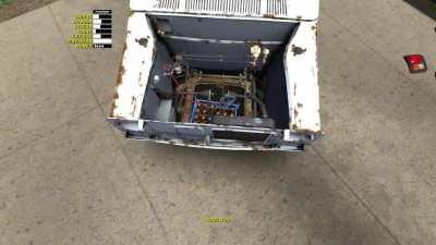 The true Finnish way to install an engine.