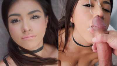 Before/After: Cute Latina