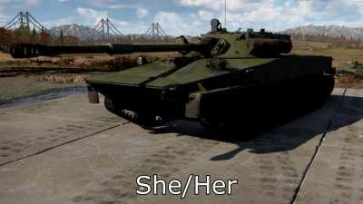 Misgendering soviet prototype tanks is one of the worst problems in the war thunder community