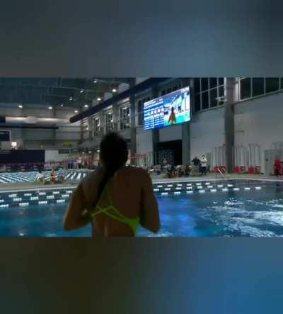 UNT Diver Saylor Hawkins 😍