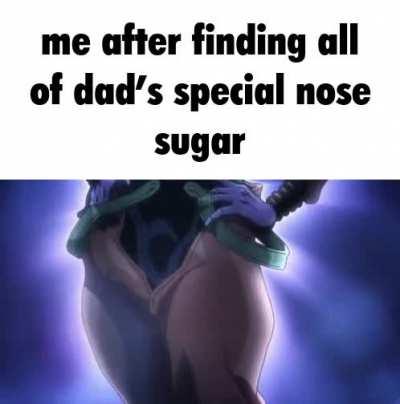 My dad’s name is getting the milk