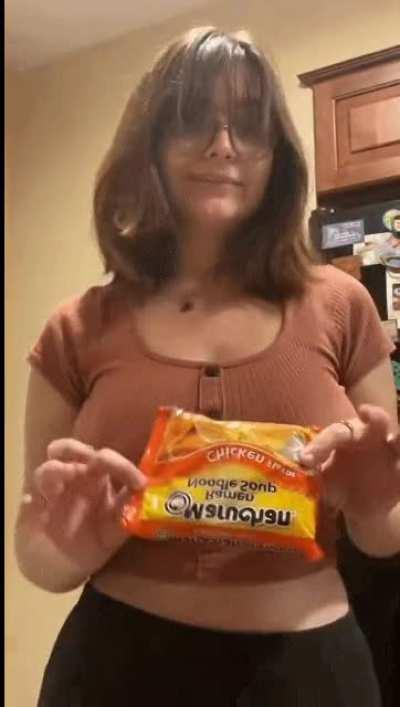 Ramen package too small