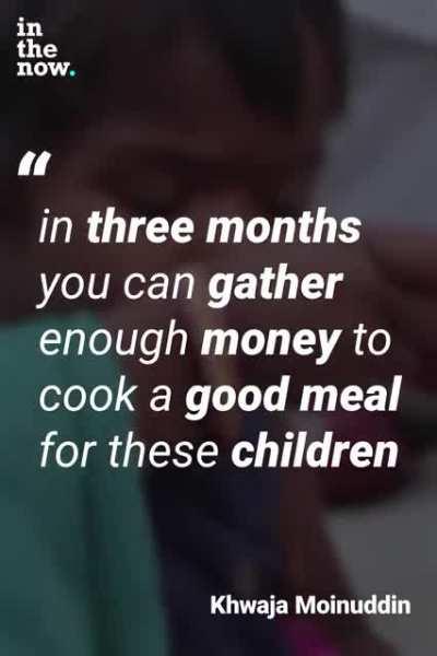 Muslim feeds thousands of orphans every month with his cooking show.