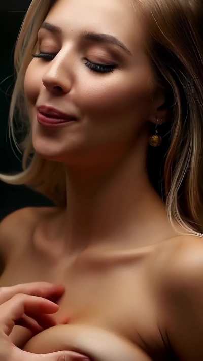 Just enjoying the massage...