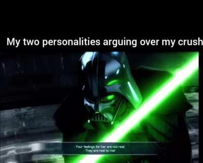 Was playing some force unleashed and had an idea, also, splendid voice acting by Sam