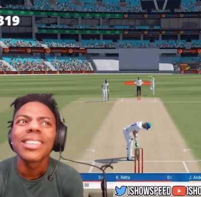 speed plays cricket 22💀