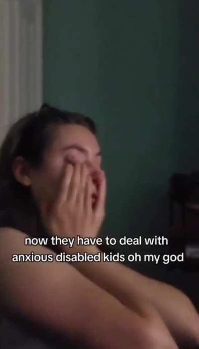 Daughter melt down seeing her parents wedding video