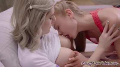 Eva Elfie seduced by Nancy to a first date