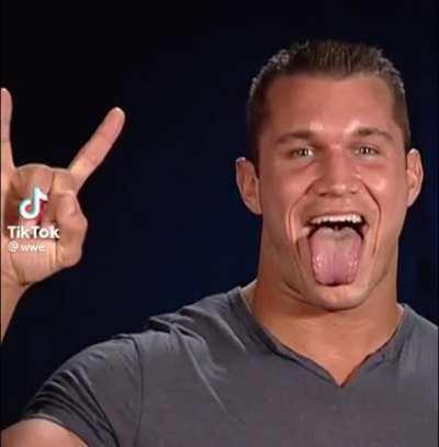 The video of Randy Orton talking about Lemmy is even more uncomfortable without the editing or background music