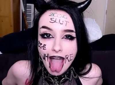 I think the Sharpie fumes made me drool a lot more