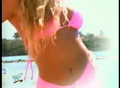 Trish in Pink.. To make the boys wink.