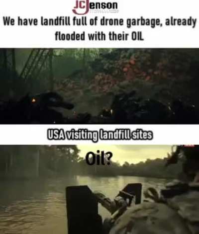 It's strange that Tessa never encountered any army while wandering around the dumps