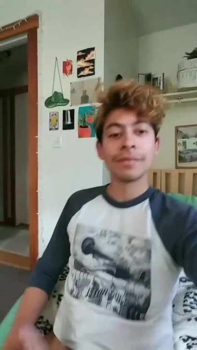 New hair, same big uncut dick