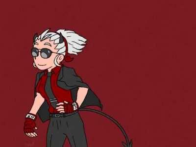 I animated Justice because I honestly just wanted to see her winking at me :v