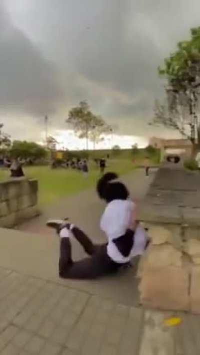 Professional backflip