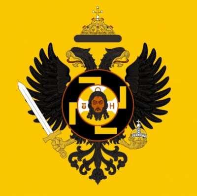 made the holy gamer empire blinking flag a gif