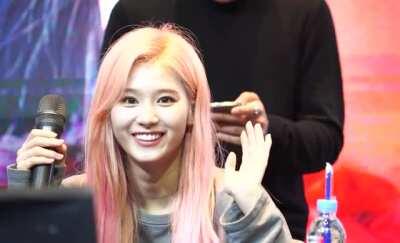Sana noticing you