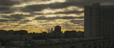 Золотые облака. ОС.