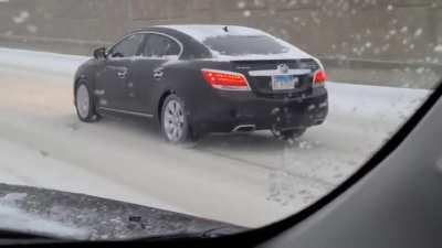 Driver's Wheel Completely Frozen