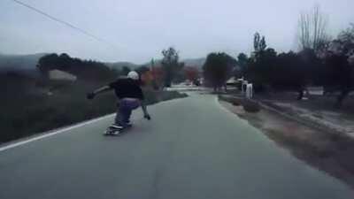 Skating too fast