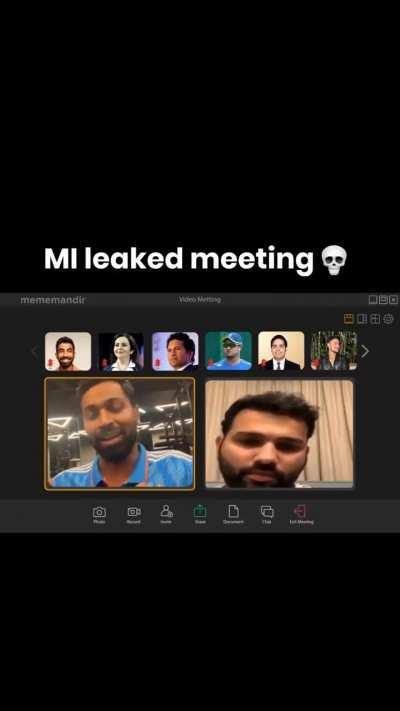 Brohit's last match today prolly [mememandir]