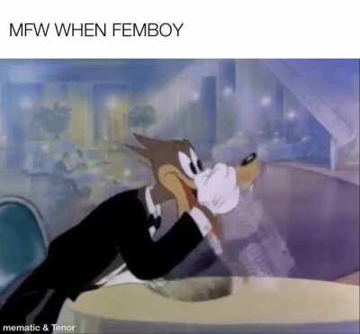 You&rsquo;re feminine...and a boy GRRR WOOF BARK SNARL HISS