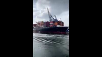 Kocaeli port crane disaster