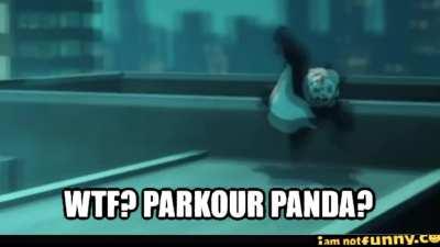 Parkour Panda