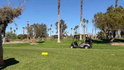 Yesterday I shared a photo of me golfing while plugged, today I thought I'd share a little video.