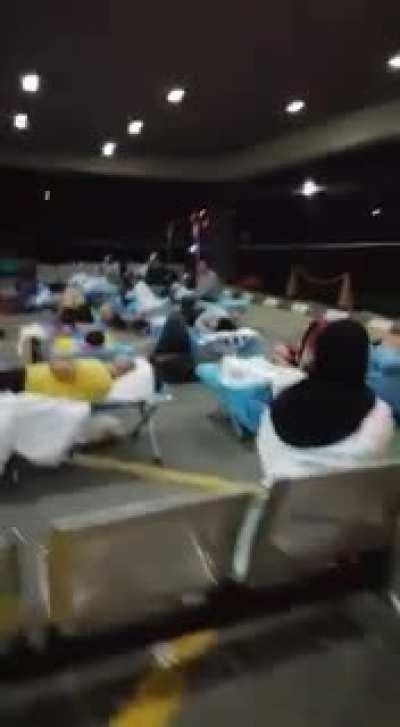 Malaysia's straining healthcare system. A scene in Klang.