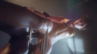 Tracer getting rough anal (VG Erotica)