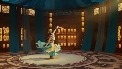 Dunhuang-style dance, a result of the Ancient Silk Road.