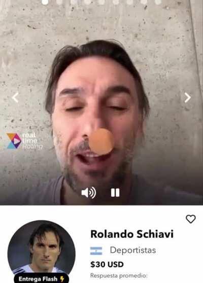 [CRINGE] Pague en $ y en USD para recibir salude de su famose!!!