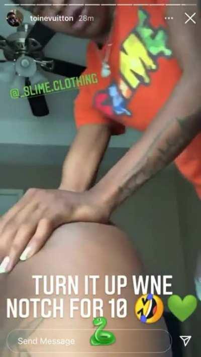 Toine Vutton deep in sum 🐱 before going to jail 😂