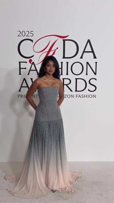 Maitreyi at the 2025 CFDA Fashion Awards
