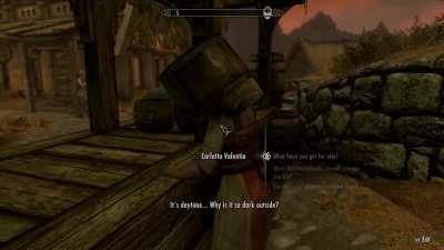 Why is it so dark outside?